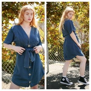 Etica • Denim Stripe Alyssa Dress